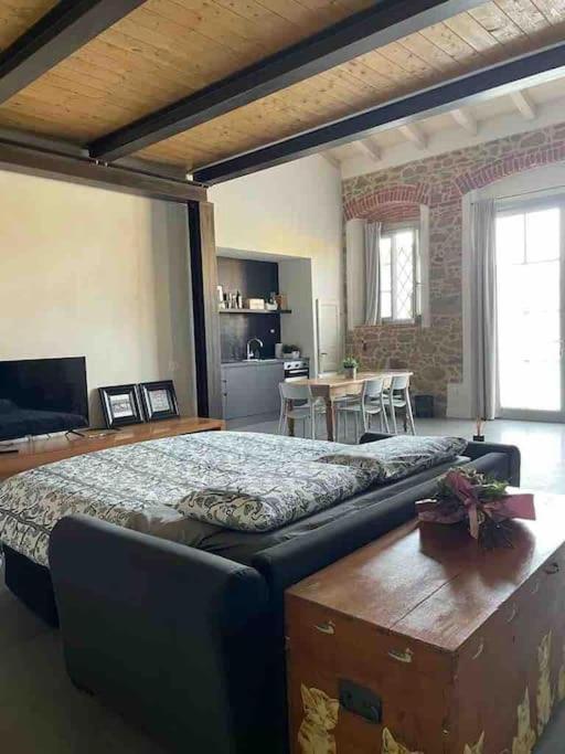 Loft Officina Di Leonardo Nel Centro Di Vinci Apartment Bagian luar foto